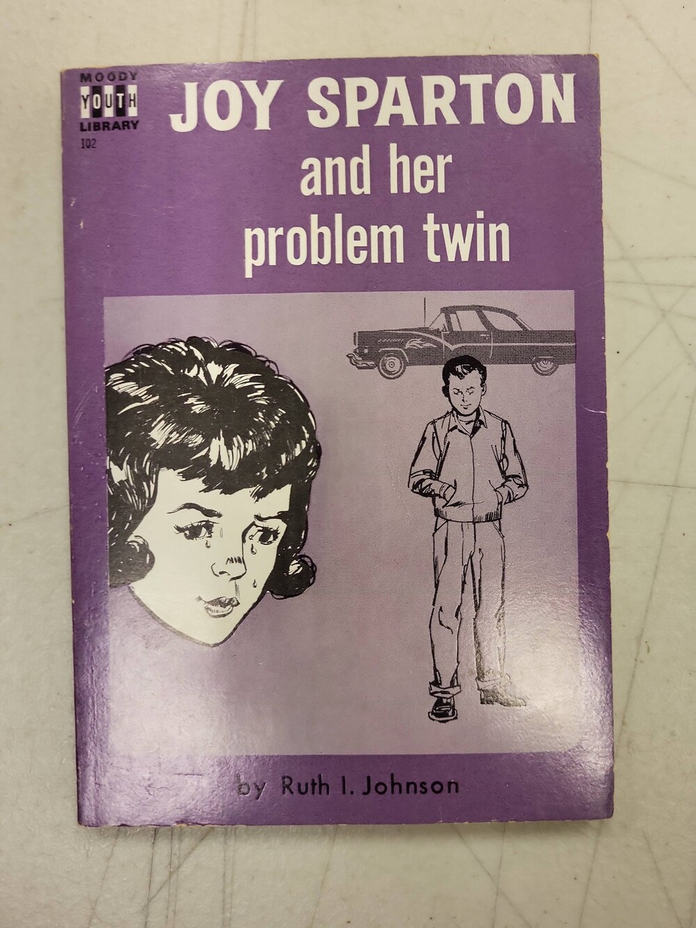 Joy Sparton Her Problem Twin Ruth Johnson Moody Youth Library Vintage Book 1969